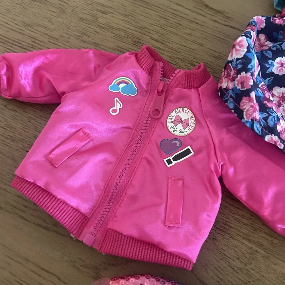 OG American Girl JoJo Siwa Clothes Dress Jacket Shoes Skirt Lot